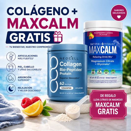 Colágeno Neocell + GRATIS Maxcalm
